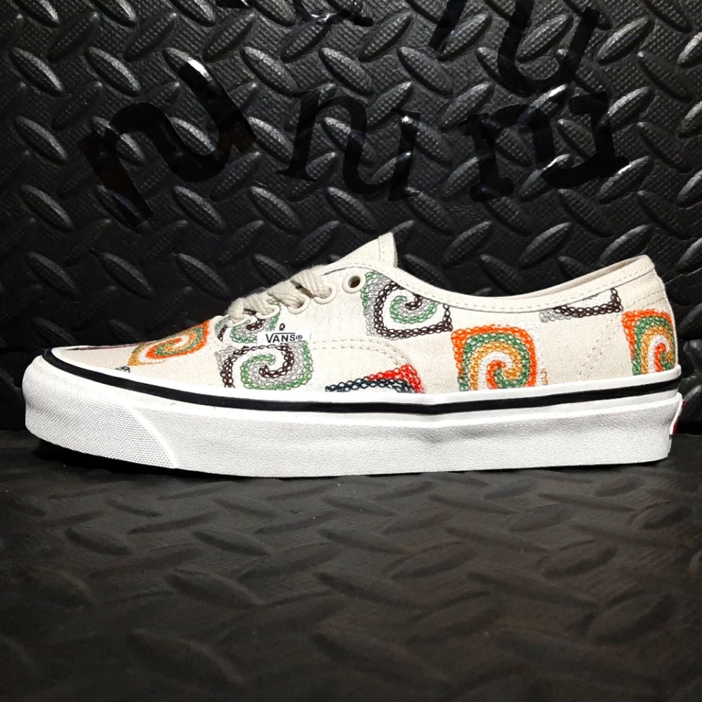 Vans Granny Check Authentic 44 DX Skate Shoes Sneakers White VN0A7Q5CWHT - Picture 5 of 11